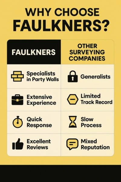 Can I Alter The Party Wall Surveyor? - A Crucial Guide From Faulkner Surveyors 4 Party Wall Mediation {bane} Faulkner Surveyors Woking Best Surveyor Near me Woking